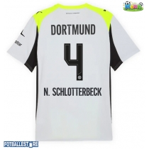 Borussia Dortmund Nico Schlotterbeck #4 Bortedrakt 2025-26 Kortermet